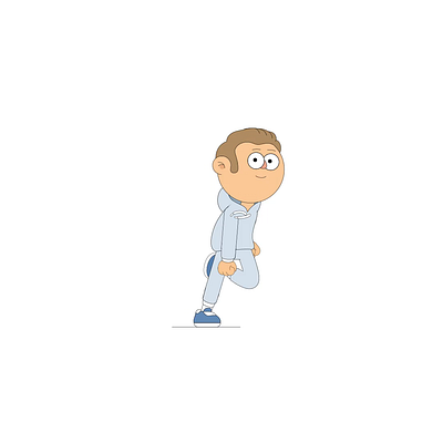 Running... 🏃🏼🏃🏼🏃🏼 2d 2d animation animation run
