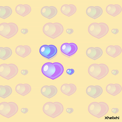 Pop Up Heart Animated Emote animation graphic design illustration inkscape motion graphics unity