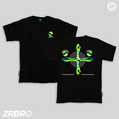 Good Human - ZRBRO branding brutalist design design graphic design streetwear tshirt