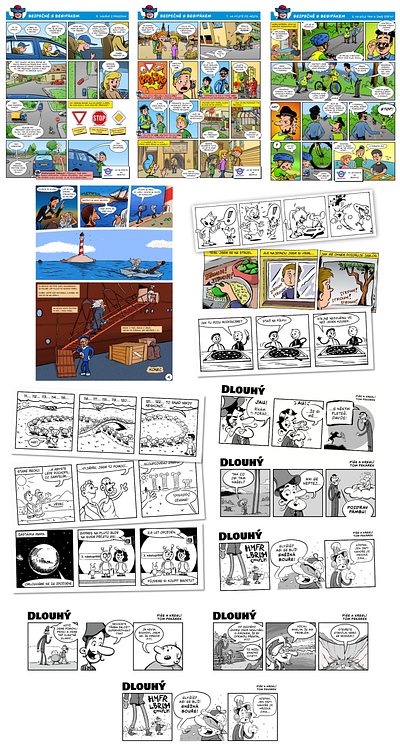 Comics and comic strips cartoons comic strips comics procreate