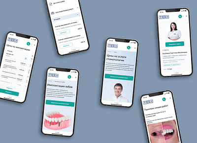 Web design | Dental Clinic clinic corporate site dental design medical ui ux webdesign website