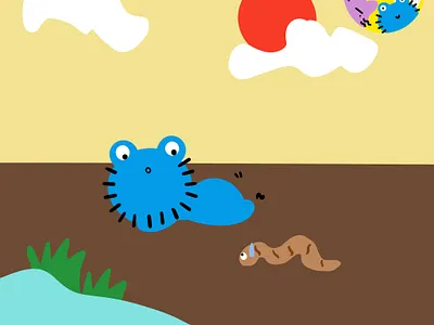 oh？？ 可爱 平面设计 插画 设计