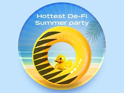 De-Fi Summner NFT for Helio.io illustration nft