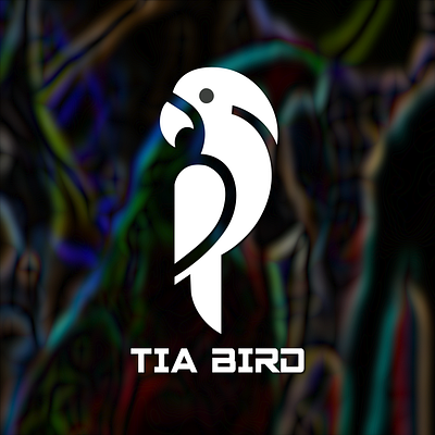 This is a logo Tia Bird. 3d animation branding graphic design logo logos ui
