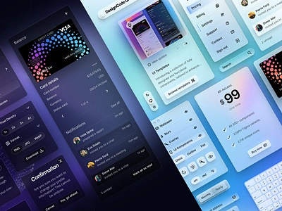 DesignCode UI animation components design system figma framer ui web