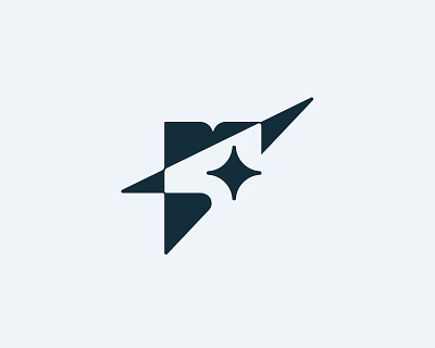 Potential arrow book branding contest graphic design logo logotype star ui