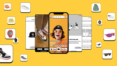 TRYO App app branding homescreen ui