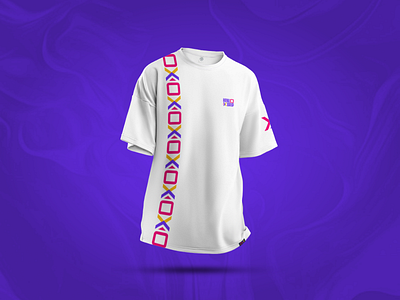 Henlo T-Shirt branding design graphic design illustration logo mockup oversize tshirt oversized purple shoulder tshirt typography ui vector white