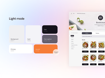 Colour Mode app color colour colour mode colour theme contrast mode dark mode design design app desktop light mode menu mobile qr restaurant restaurant menu storefront ui ui design ux