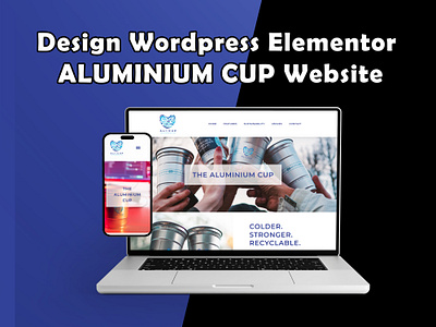 Wordpress Aluminium cup Website aluminium cup recycle responsive design responsive website web design web development website website design wordpress wordpress design wordpress development wordpress website