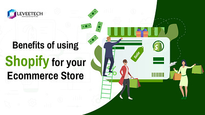 Benefits of using Shopify for Your Ecommerce Store benefits branding business design ecommerce ecommerce development ecommerce store graphic design onlinestore shopify shopify benefits technology ui web design web developers website