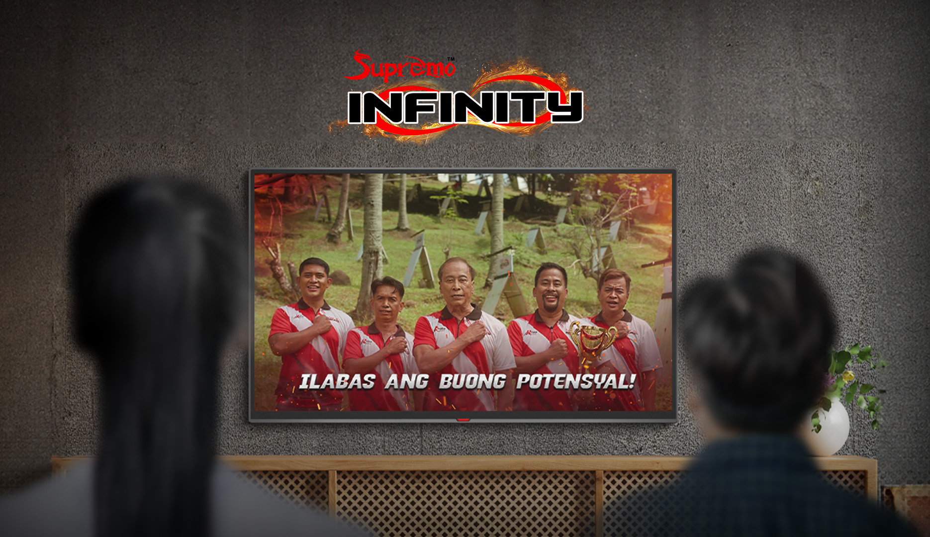 Supremo Infinity TVC ads advertising commercial digital marketing graphic design motion graphics production social media tvc video edit video production