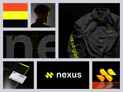 Nexus Branding Case Study animation behance brand designer brand guidelines brand identity brandbook branding branding agency case study logo logo designer logotype mockups packaging
