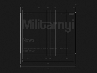 Militarnyi - Ukraine Military Website behance branding concept design figma frame graphic design illustration logo motion graphics size ui uiux ukraine user identity ux war weapon web web design