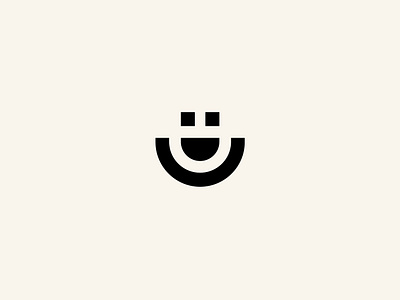 Shücrü - Logomark bold branding geometric identity krisdoda logo mark minimal smile symbol ü