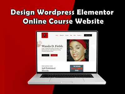 Online Course Website elementor elementor pro landing page online course website online cousre responsive website web development website website design wordpress wordpress design