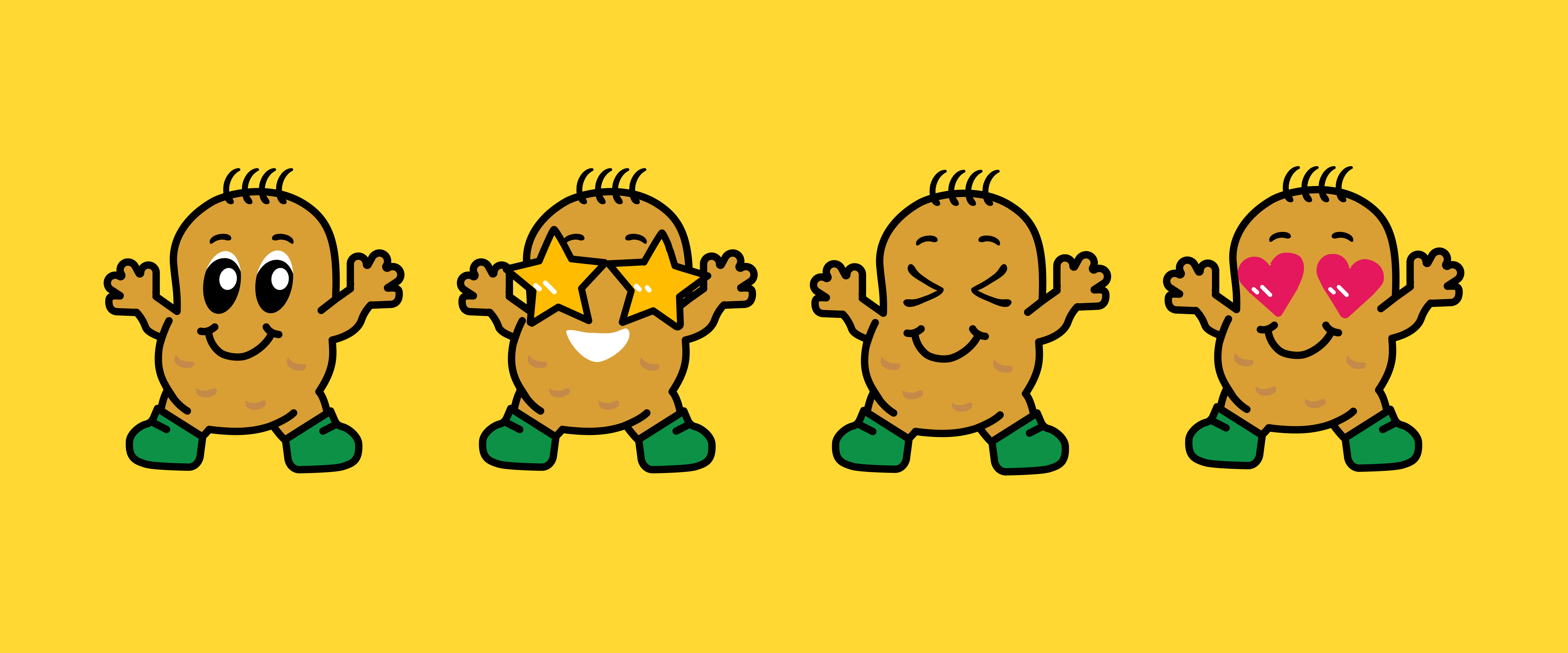 Potato Corner Rebranding & Packaging Design by Sunday Studio on Dribbble