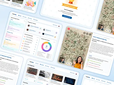 Online Tutoring Platform award branding class dashboard design design team desktop education graphic design lessons mobile movadex onlinelearning platform tutor ui vector videocall