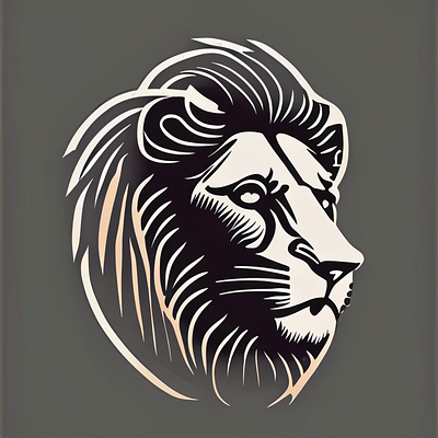 Lion Logo animal animal logo animals brand brand identity brand voice branding business business logo graphic design illustration line style lion lion design lion logo logo minimalism ui