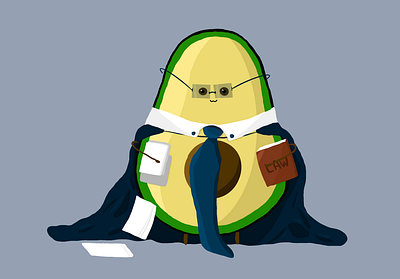 advocate avocado avocado graphic design illustration адвокат адвокато