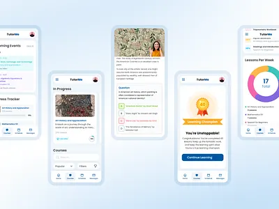 Online Tutoring Platform award branding class dashboard design design team desktop education graphic design learn lessons mobile movadex online learning platform tutor ui vector video call