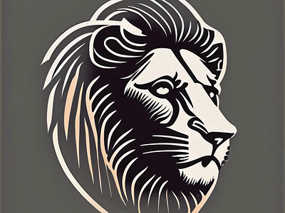 Lion Logo animal logo animals brand brand identity brand voice branding business business logo design graphic design illustration lion lion logo logo minimalism minimalistic profile ui vector