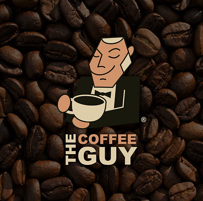 Logo design - the Coffee Guy branding coffee coffee design design graphic design graphics illustration logo logo design