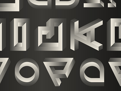 Escher typography creative design designer escher graphic design illustrator type typo typographic typography vector vector art