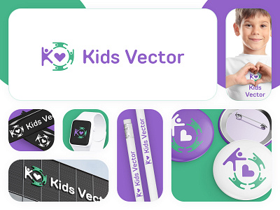 Branding for a Kindergarten branding graphic design id identity kindergarten logo logotype vector