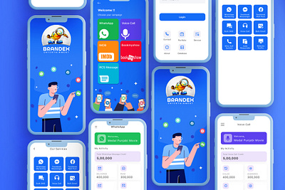 Digital Marketing App design figma graphic design ui