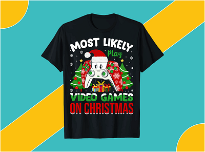 Christmas t-shirt design. holiday