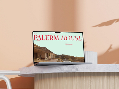Palerm House - Website 3d animation branding graphic design logo motion graphics ui user inter face ux design website