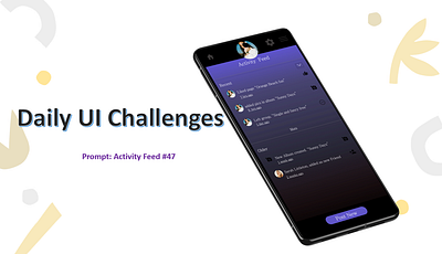 Daily UI Challenges #47 dailyui figma ui ux