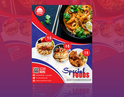 Food Flyer Design branding flyer food flyer graphic design menudesign