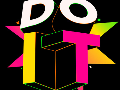 DO IT graphic design illustration typography