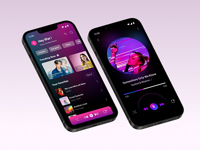 Music App UI design app appdesign mobileapp music musicapp musicappui ui uidesign uiux uxdesign
