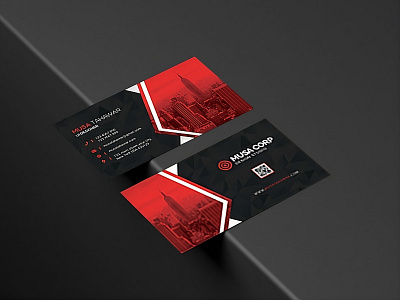 Tech Visiting Card branding design graphic design vector