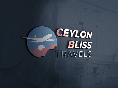 Ceylon Bliss Travels Logo Design branding graphic design illu illustration logo travel logo ui