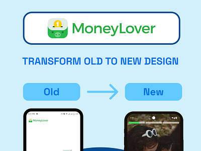 Money Lover UI Redesign: A Sleeker, More Intuitive Experience financetips financetracker financialliteracy prototyping uiux visualdesign