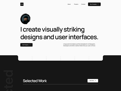 Kindred - Personal Portfolio design framer inspiration inspo interface portfolio template ui ux