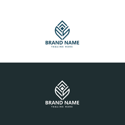 Modern Minimalist iconic wordmark Logo Design technology
