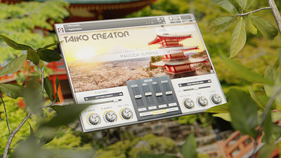 InSession Audio - Taiko Creator 3d artwork audio audioplugins design gui ui