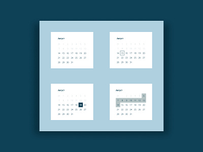Dark theme calendar concept design ui ux web web design