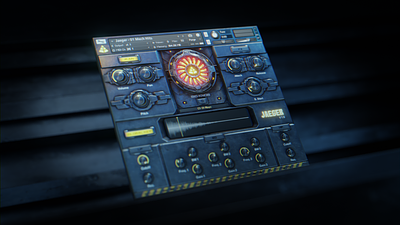 AudioImperia - Jaeger 3d artwork audio gui kontakt kontakt library music ui
