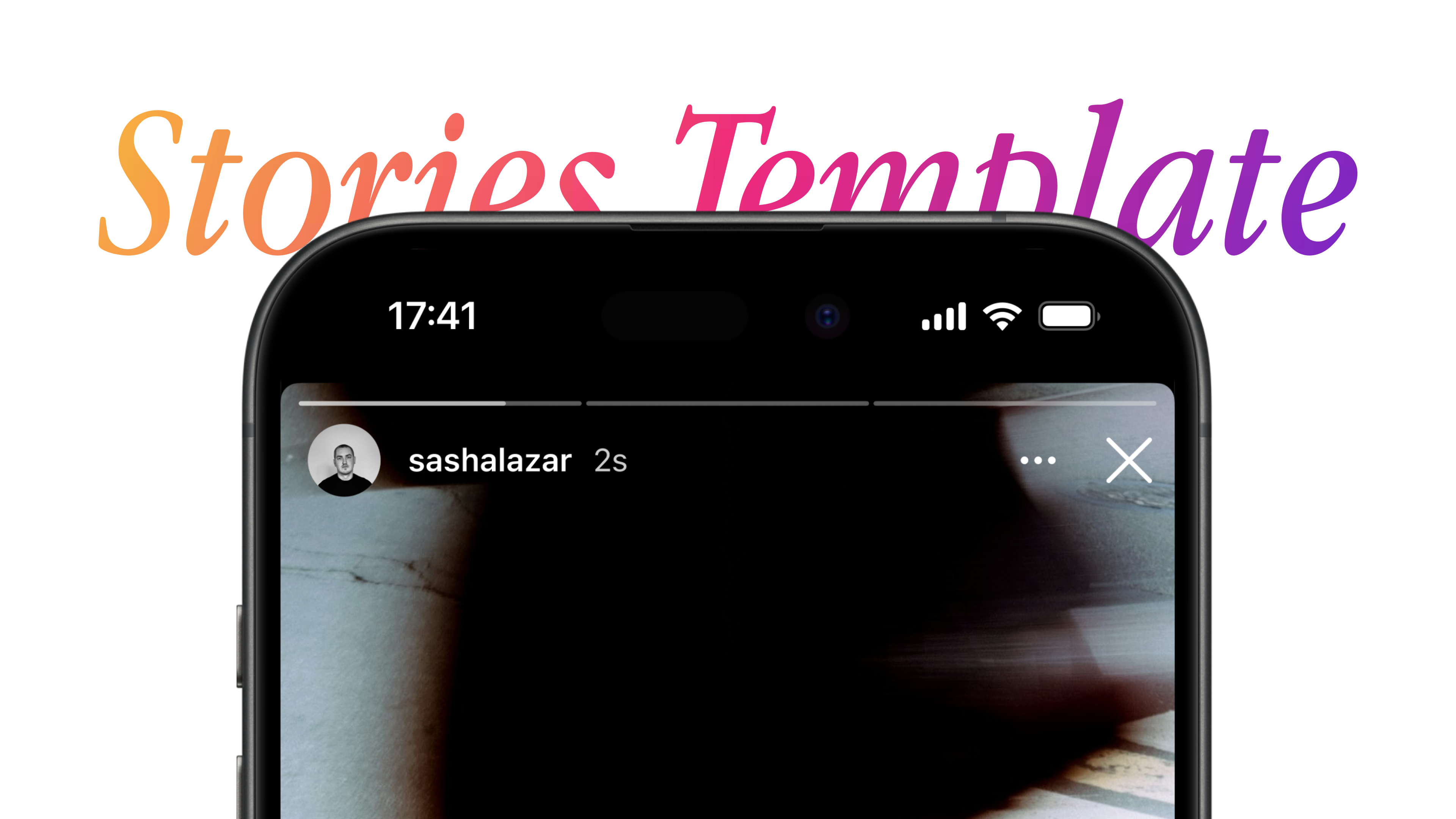 Instagram Stories Template design instagram mockup stories template ui