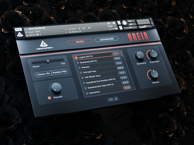 AudioImperia - Areia 3d artwork audio gui kontakt kontakt library ui