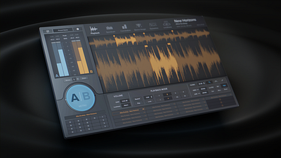 ADPTR - Metric AB 3d artwork audio design gui music ui