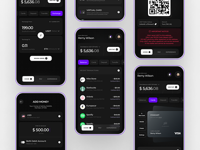 Crypto Trading Mobile App balance banking blockchain crypto crypto exchange cryptocurrency dao defi exchange finance fintech investment nft saas staking swap trade trading wallet web 3