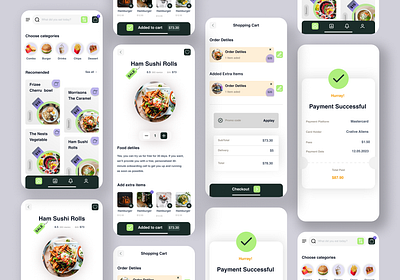 Food delivery app design app delivery food food delivery ui ux