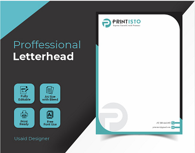 Letterhead Design branding design graphic design logo ui vector